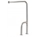 Barra Apoio Fixo Chão Aço inox - 75x85x20