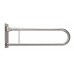 Barra Apoio Sanita Rebatível C/S Porta-Rolos Aço Inox - 83x22 ou 60x22